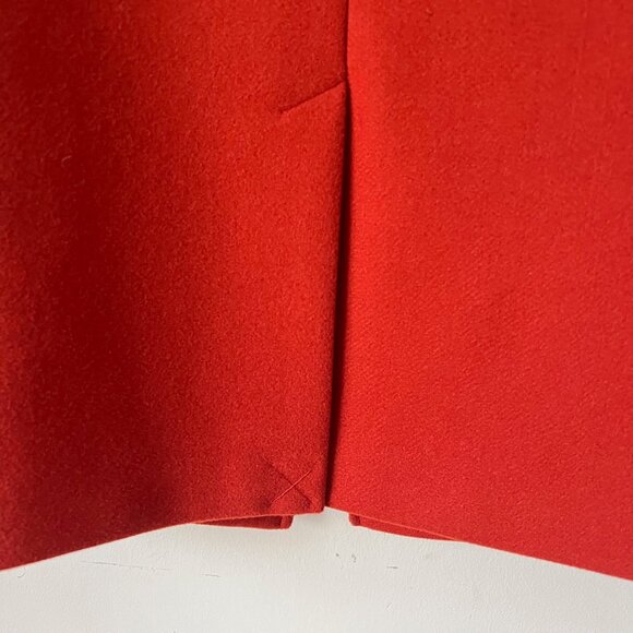 NEW! ETAM Paris manteau de petit ami in Rust Orange colour- Size S - Picture 10 of 16